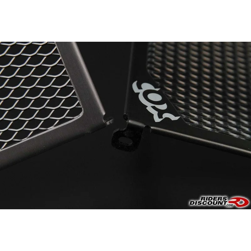 Yamaha Protection - Radiator Guard & Oil Cooler Guard - Black / Radiator + Oil Guard