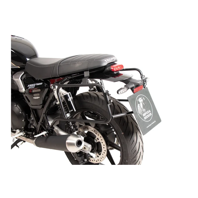 TRIUMPH SPEED TWIN 900 Carrier - Sidecarrier (Permanent Mount) - Black