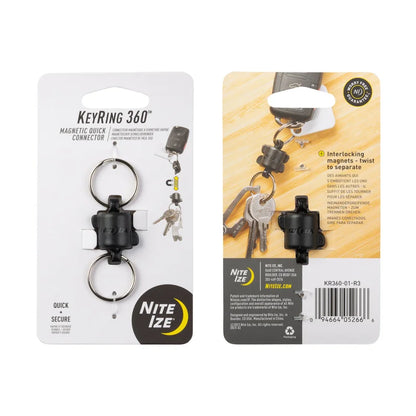 KEY HOLDER SILDELOCK + 360 MAGNETIC CONNECTOR - Stainless Steel
