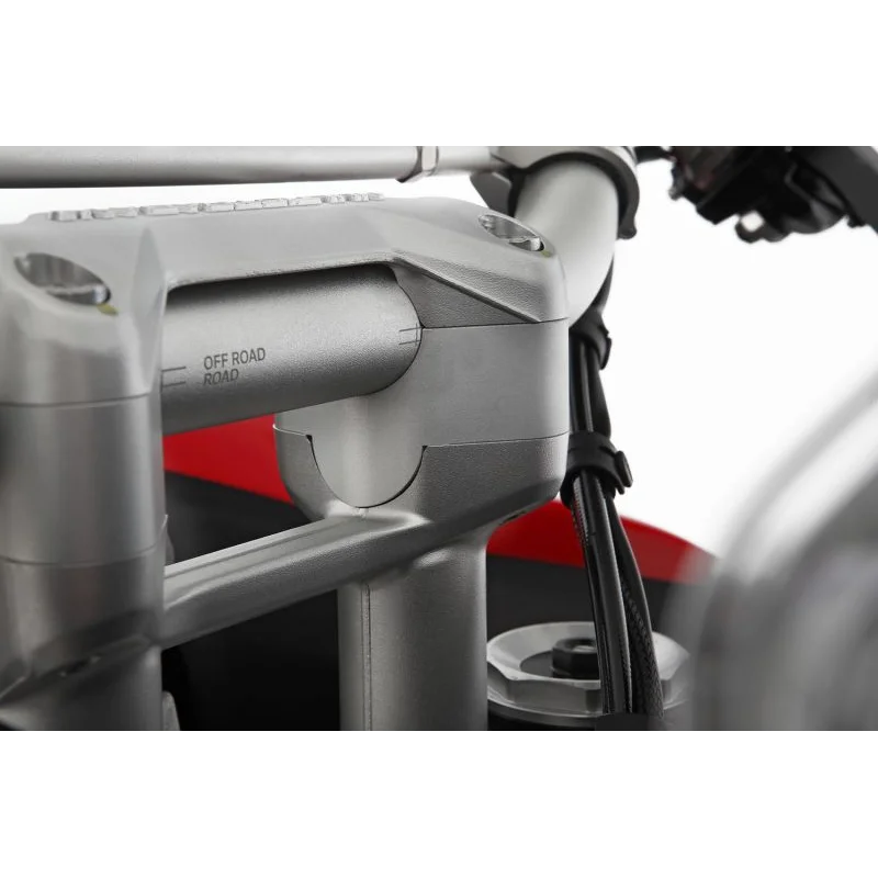 DUCATI Multistrada V4 Ergonomics - Risers 25mm - Black
