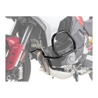 Ducati Multistrada V4 Protection - Engine Guard - Steel / Red