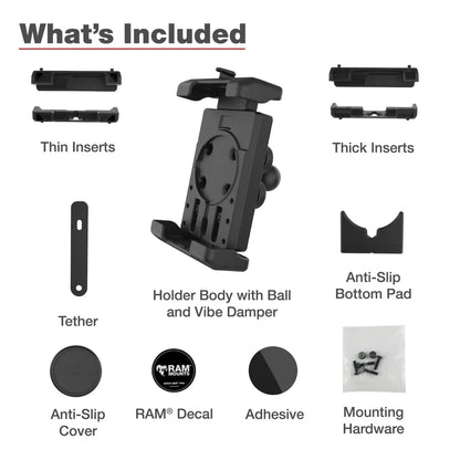 RAM® Quick-Grip™ Pro XL Phone Holder - B Size / With Ball
