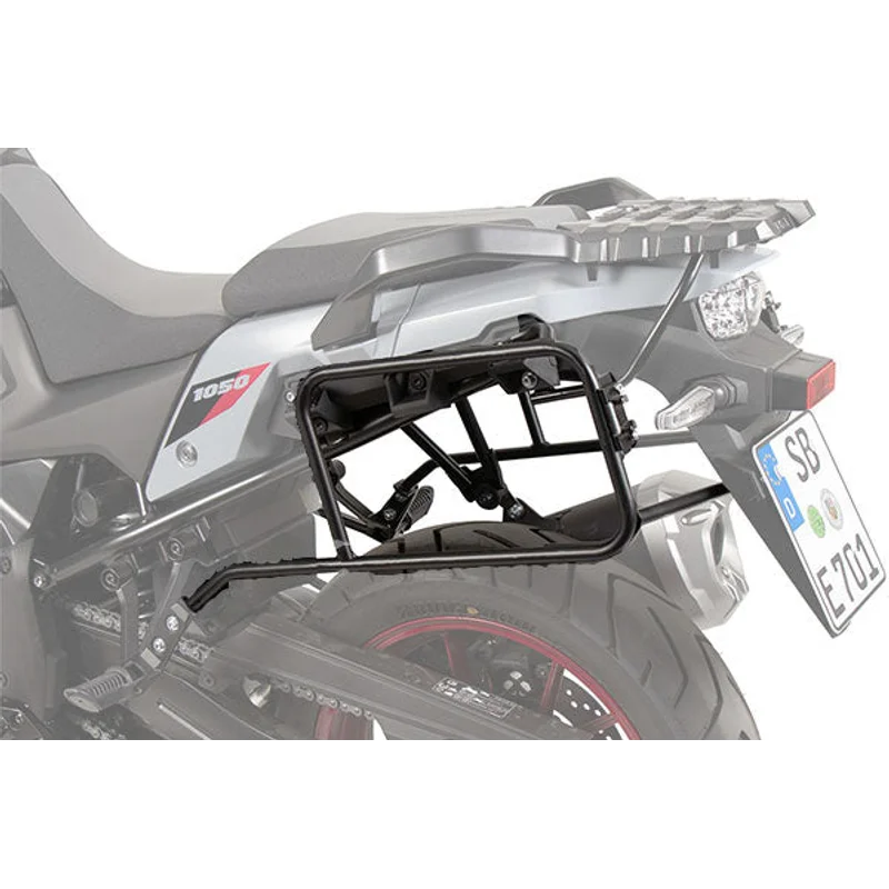 Suzuki V-Strom 1050 Carrier - Side Cases (Permanent Mount) - Black