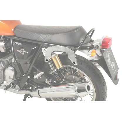 Royal Enfield Interceptor Carrier Sidecases - C-Bow - Black