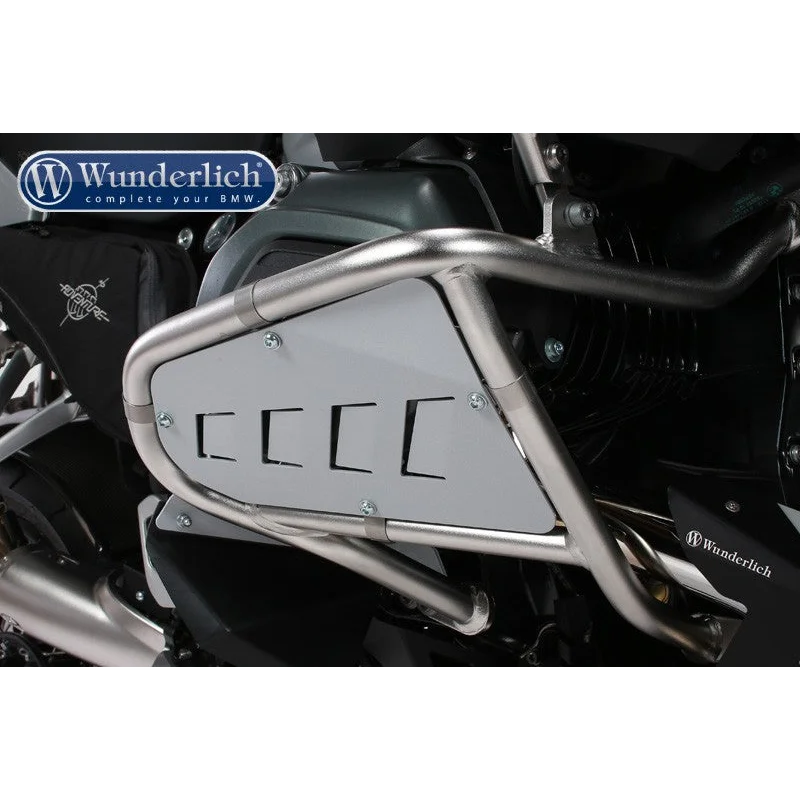BMW R1200GS Protection - Engine Guard Rock Sheet ( Side Upper ) - Silver