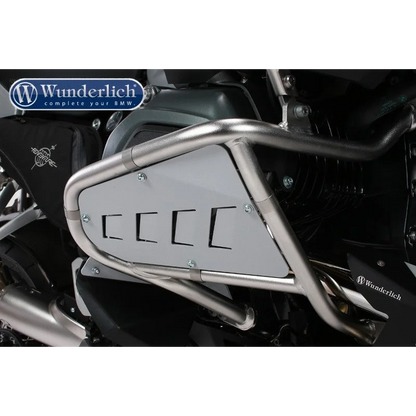 BMW R1200GS Protection - Engine Guard Rock Sheet ( Side Upper ) - Silver