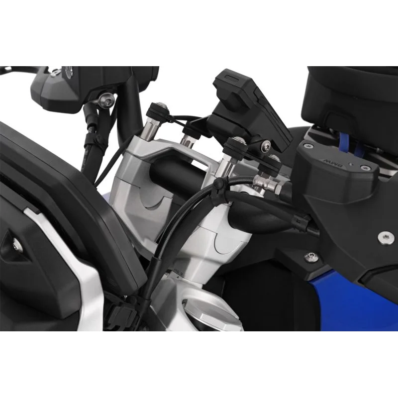 BMW R 1300 R Ergonomics - Handlebar Risers - With Sat Nav