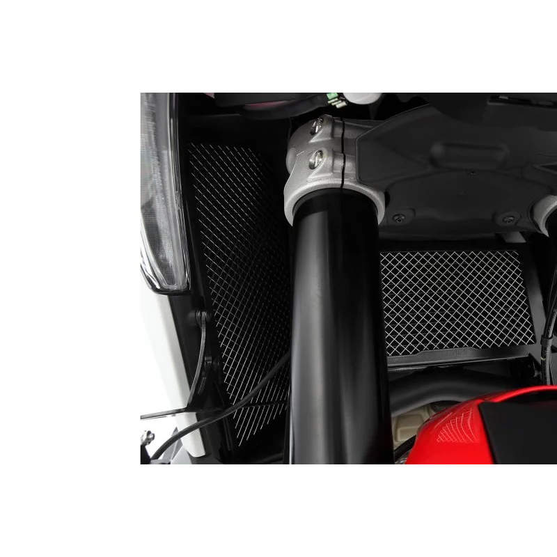 DUCATI Multistrada V4 Protection - Oil Cooler Guard "EXTREME" - Black