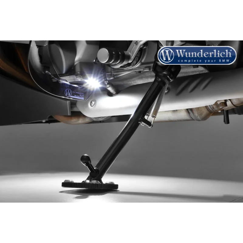 BMW R1200GS Ergonomics - Side Stand Illuminator