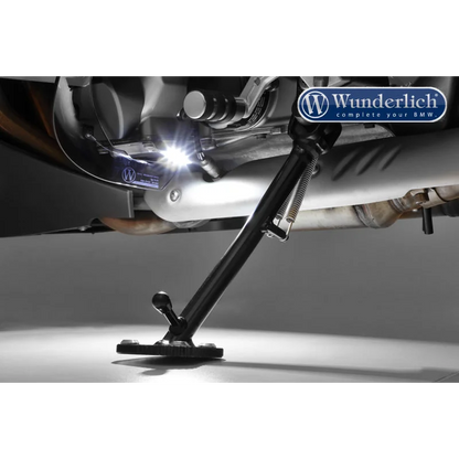 BMW R1200GS Ergonomics - Side Stand Illuminator
