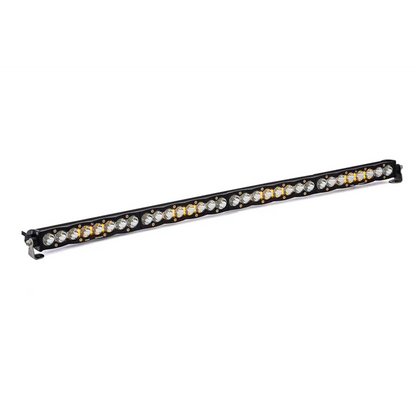 Aux LED Bar - S8 Series - 254mm (10 Inch) / Driving Combo / Amber