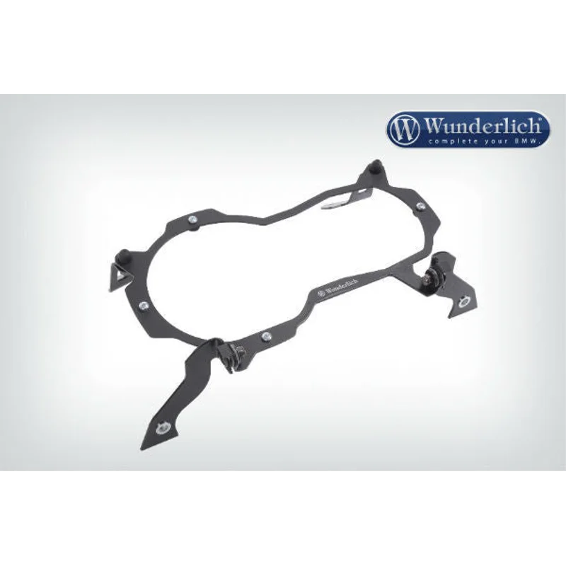 BMW GS Protection - Headlight Guard Foldable (Lexan Clear) - Clear