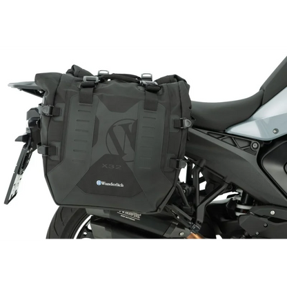 BMW  R 1300 R Luggage - X-BAG X32 with BMW luggage mount Set - Black