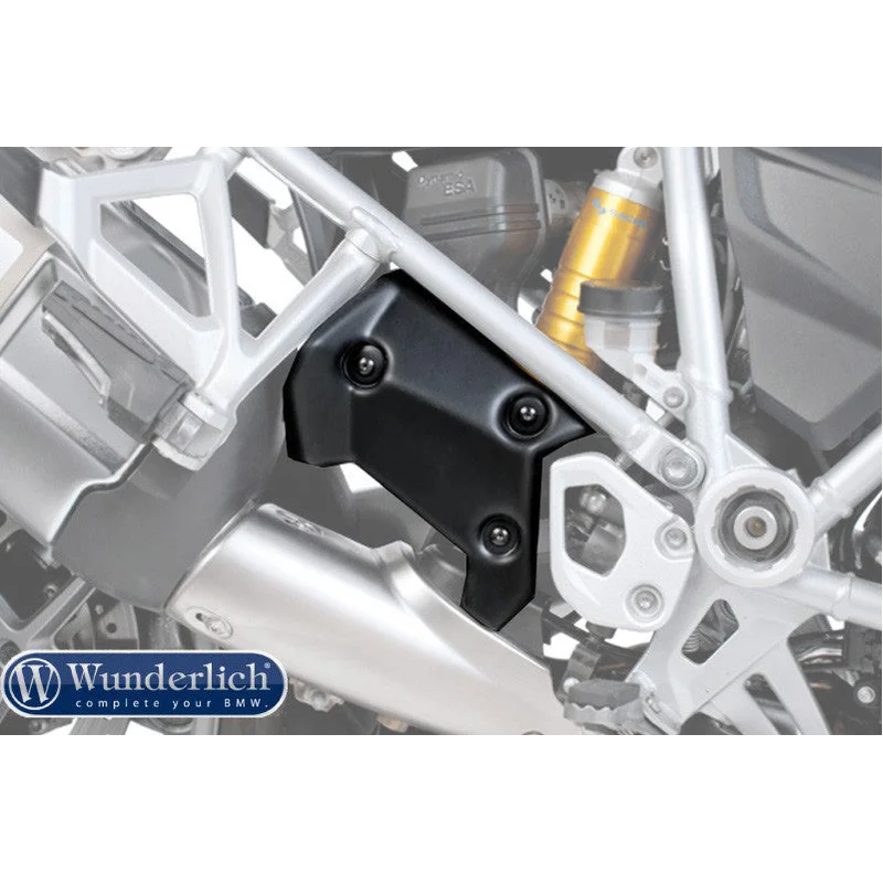 BMW R1200GS Protection - Heat Guard for Foot - Silver