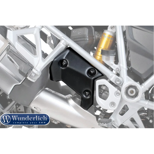 BMW R1200GS Protection - Heat Guard for Foot - Silver