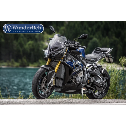BMW S1000R Screen - Windscreen Touring (H410 W307) - Smoked Grey