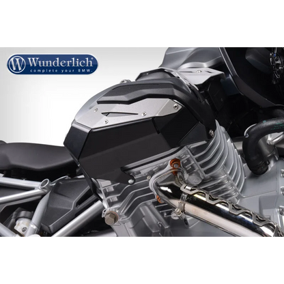 BMW R Series Protection - Valve Cover & Cylinder (Dakar) - Silver