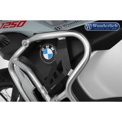 BMW R1250GSA Protection - Filler Plate for Reinforcement Bar - Silver