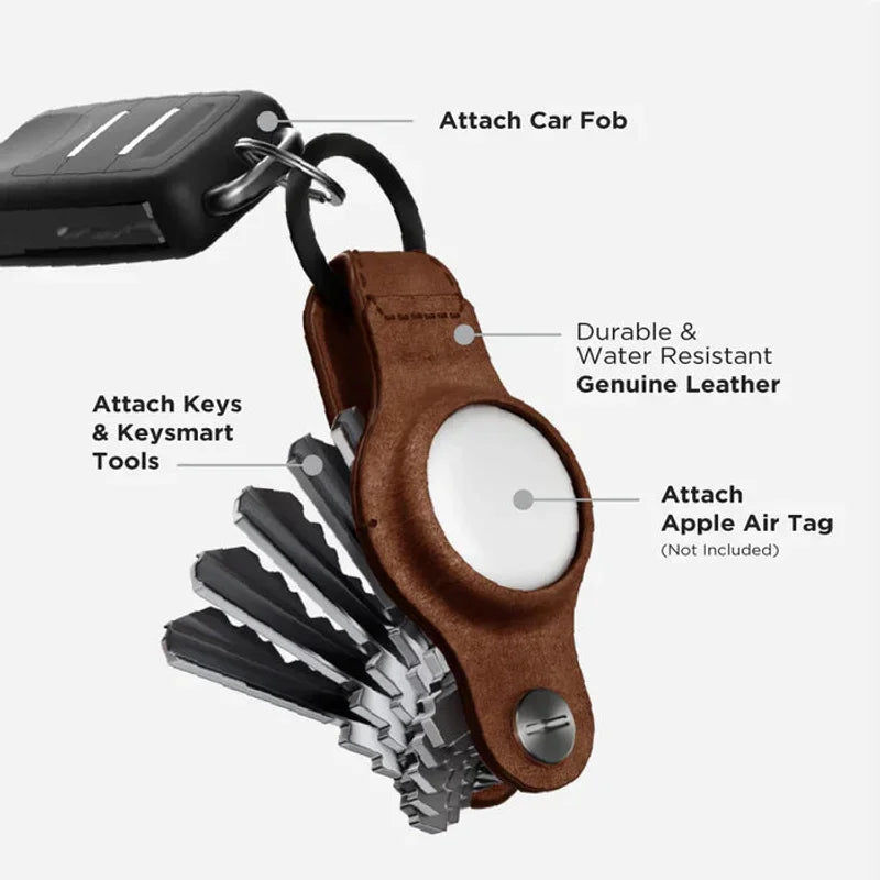 KeySmart® Air Flex - Genuine Leather