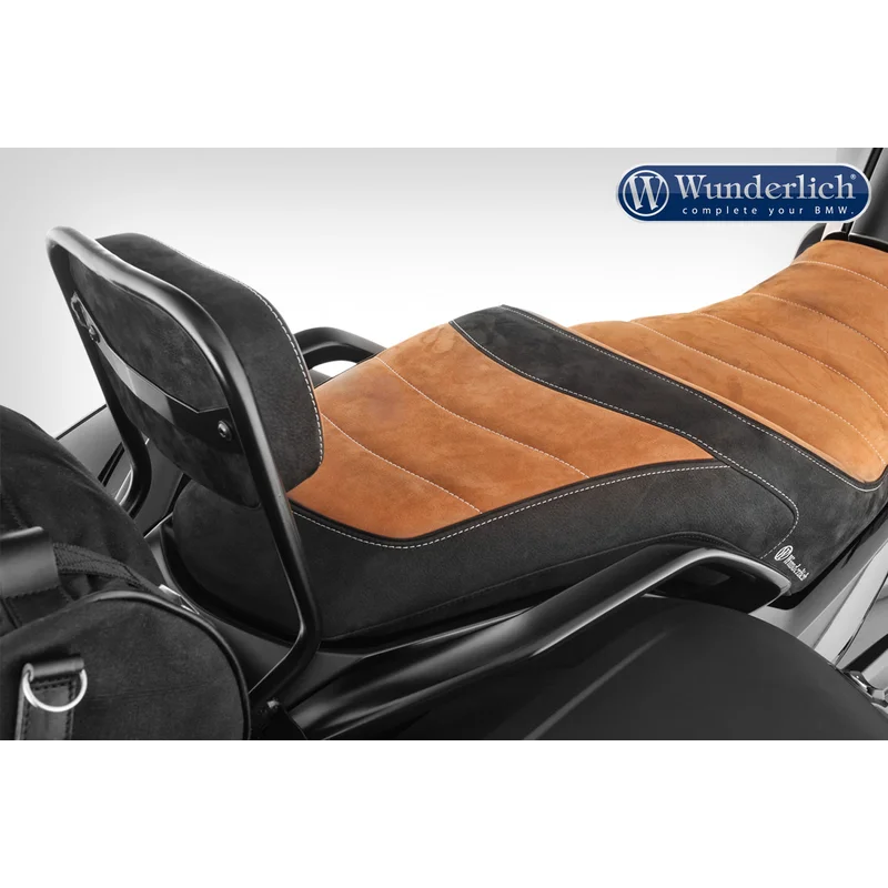 BMW K1600 B Ergonomics - Sissy Bar - Black / Bar + Backrest