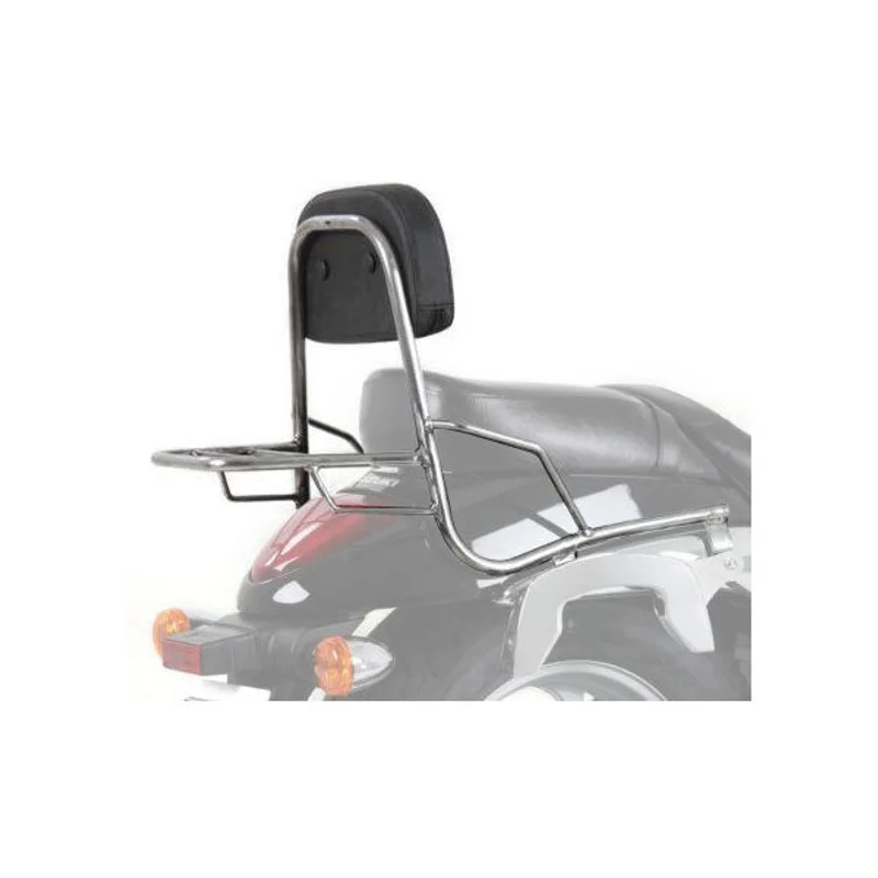 Suzuki M 800 Intruder Sissy Bar w Rear Rack (Chrome)
