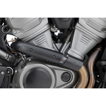HD Pan America 1250 Protection - Manifold Heat Shield - Black
