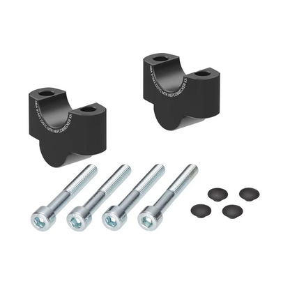 HANDLEBAR RISER - 25mm UP (4235-Z25TC) - Black