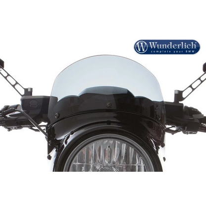 BMW R NineT Screens - Vintage Screen (H:120mm) - Smoked Grey