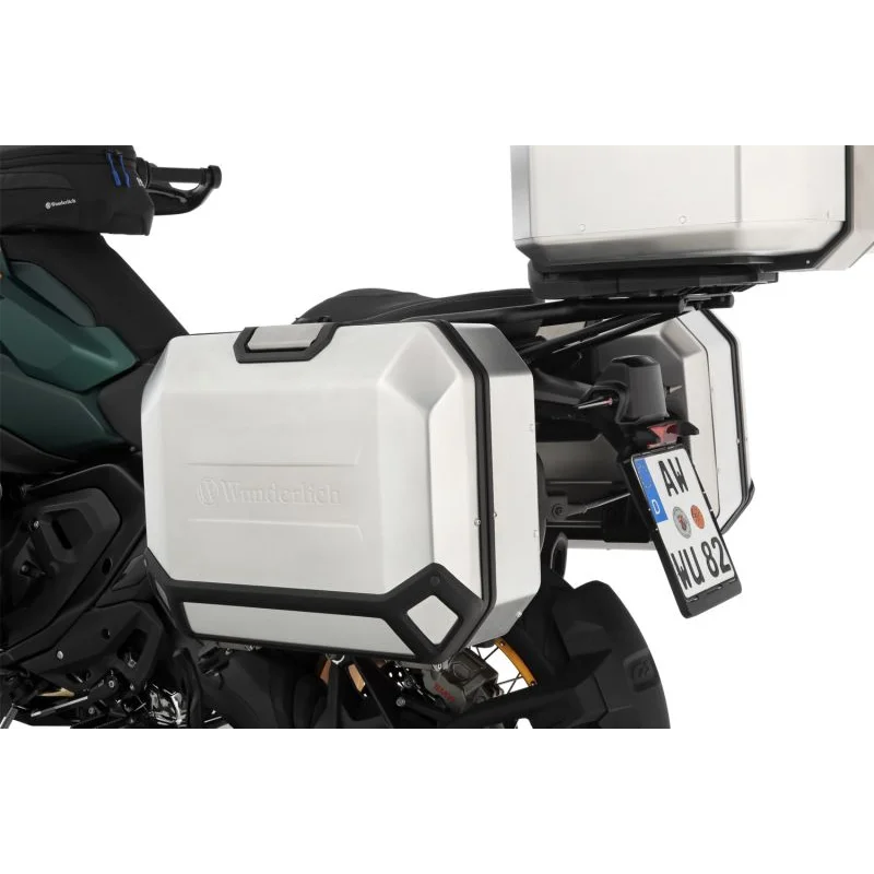 BMW F-Series Luggage - Sidecases Set X-CASE - Silver