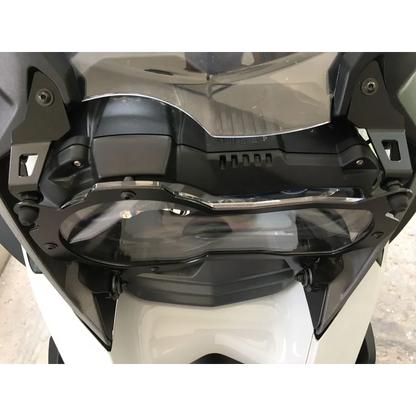 BMW GS Protection - Headlight Guard Foldable (Lexan Clear) - Clear