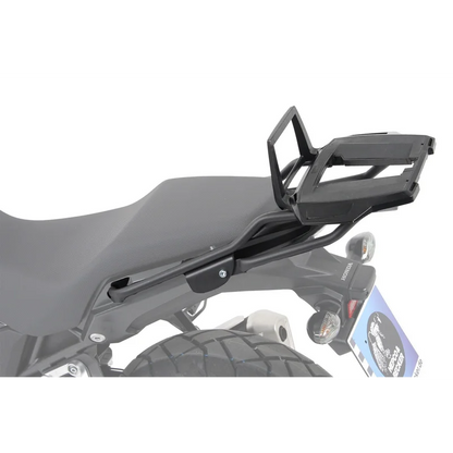 Honda CB 500X Carrier - Top Case Carrier (Anthracite) - Movable Hinge
