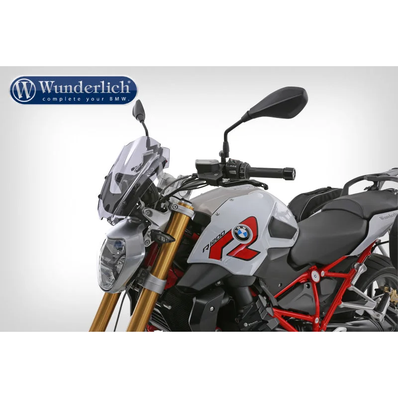 BMW R1200R Screens - Sporting (305mm) - Smoked Grey