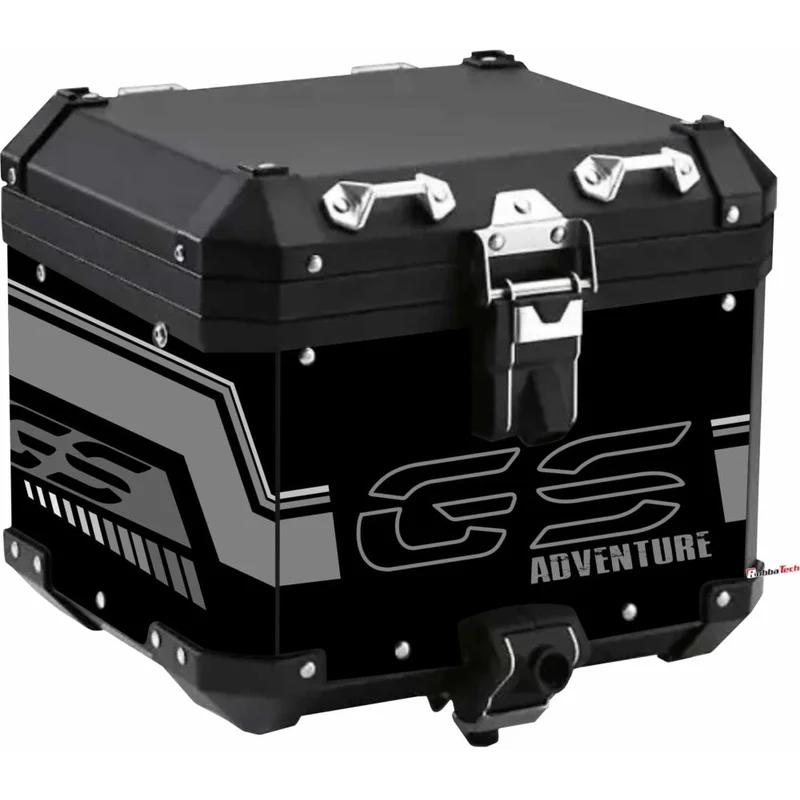 BMW R Ser GS Styling - Topcase Side Vinyl - Triple Black
