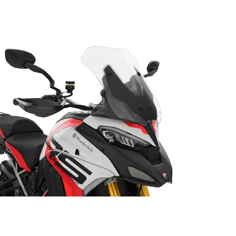 DUCATI Multistrada V4 Screen - Windshield Marathon - Smoked Grey