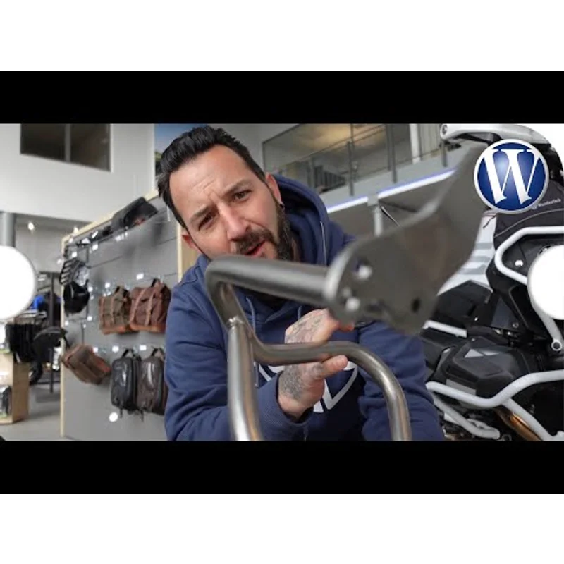 BMW R1250 Protection - Engine Guard - HP Blue
