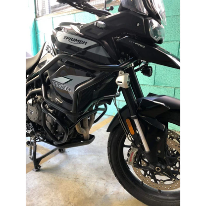 Triumph Tiger 850 & 900 Protection - Guard TANK SOLID - Stainless Steel - Matte