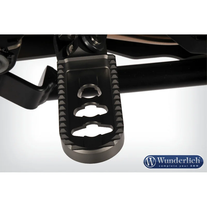 BMW GS Ergonomics - Footpegs (25mm Lowered) - Silver