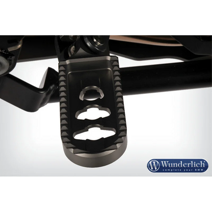 BMW GS Ergonomics - Footpegs (25mm Lowered) - Silver