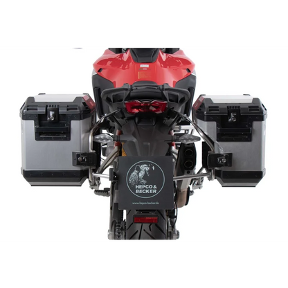 Ducati Multistrada V4 Luggage - Xplorer Cutout - Silver