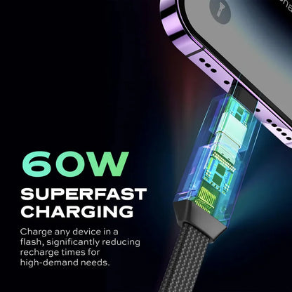 Statik® Hex Charge Cable