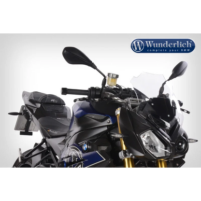 BMW S1000R Screen - Windscreen Touring (H410 W307) - Smoked Grey