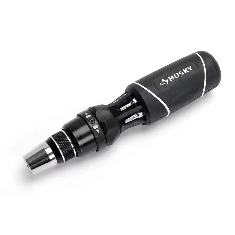 12 IN 1 QUICK LOAD RATCHETING SCREWDRIVER
