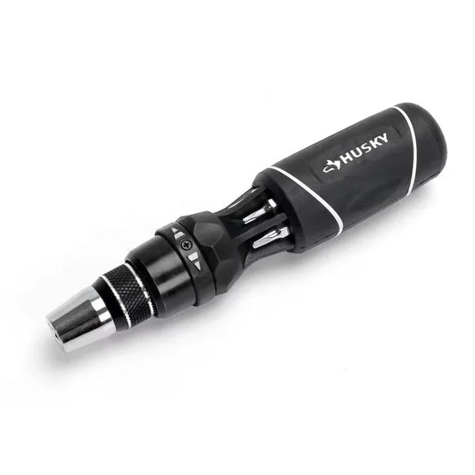 12 IN 1 QUICK LOAD RATCHETING SCREWDRIVER