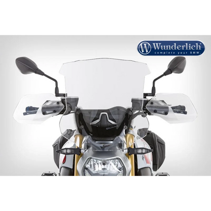 BMW R1200R Screens - Touring - Smoked Grey