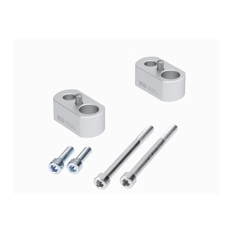 HANDLEBAR RISER - 20mm UP (B20A-20-0-SL) - Silver