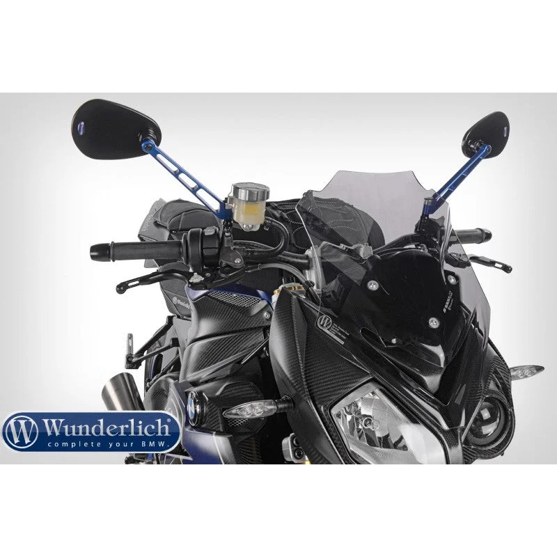BMW S1000R Screen - Windscreen Touring (H410 W307) - Smoked Grey