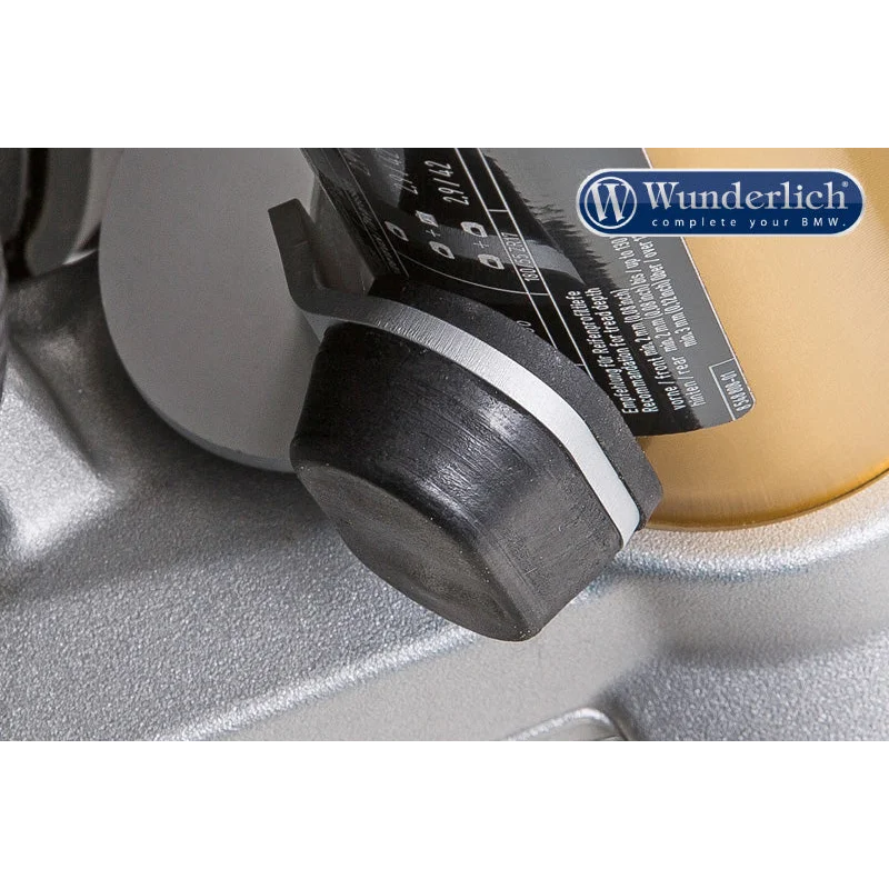 BMW R1200R Ergonomics - Steering Stopper