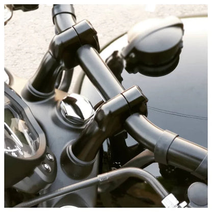 Triumph Ergonomics - Riser "Pull and Back" (28.6mm) - 28.6mm / Black