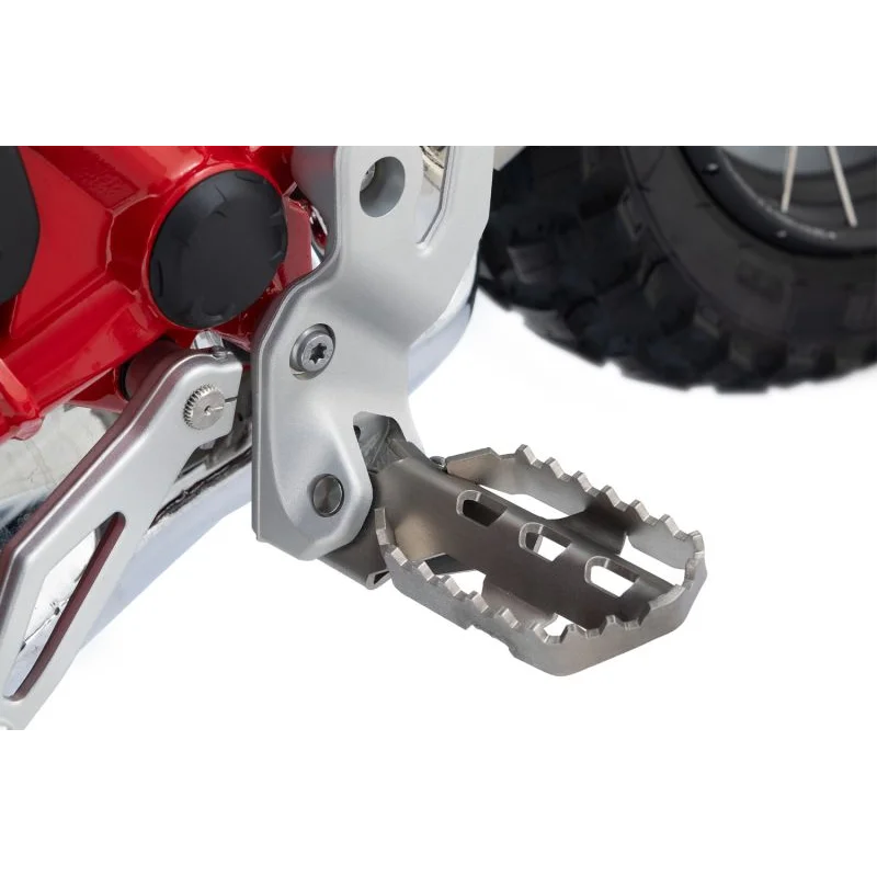 BMW R SER Ergo - Footrests "ULTI: - Silver