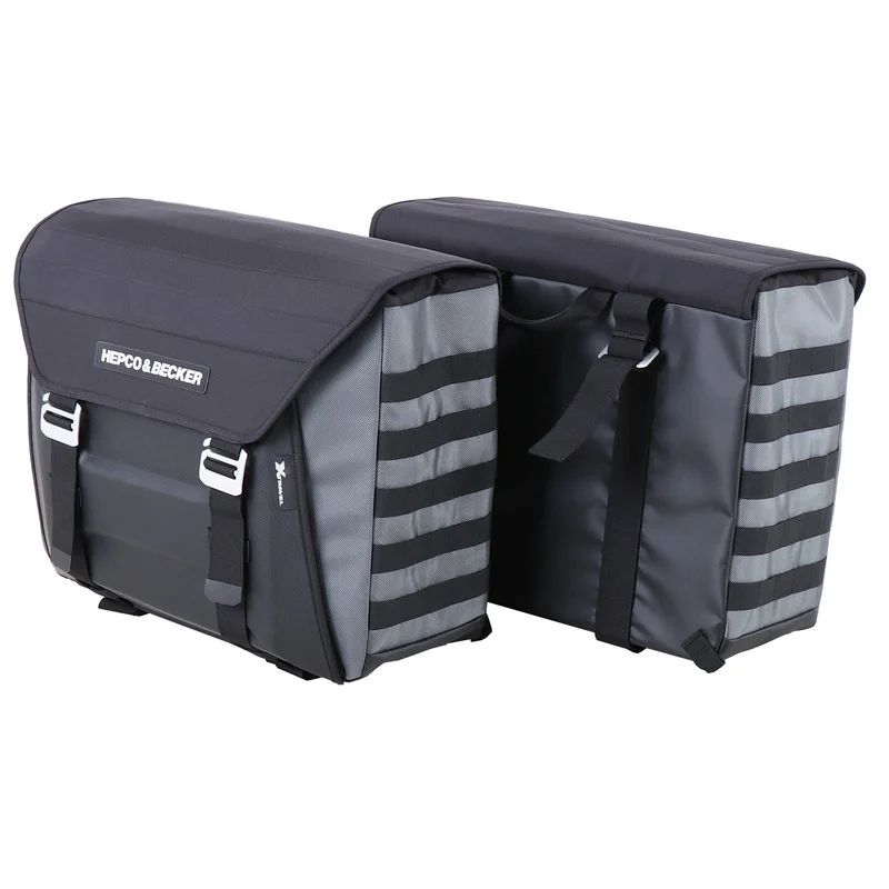 Sidecases 70L Per Pair X Travel (Universal with Plates) - Pair